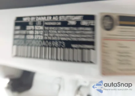 2013 Mercedes-Benz Cls 550 z USA, uszkodzony, nr VIN WDDLJ7DB0DA069873